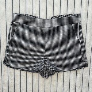 Brandy Melville High Waist Black and White Shorts